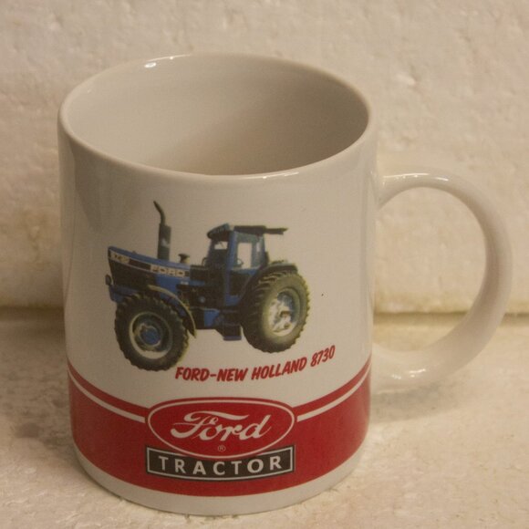 Ford New Holland 8730 Tractor 10 Ounce Coffee Mug - Picture 1 of 4